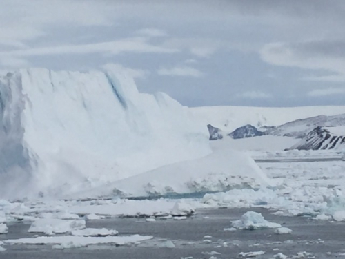 Eisberge vor uns