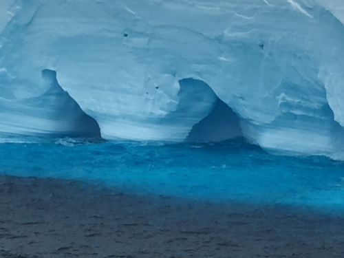 Eisberge vor uns